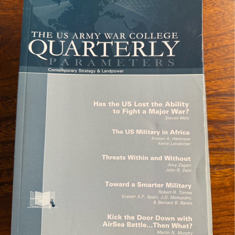 Us army war college quarterly